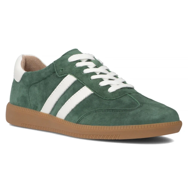 Leather sneakers Filippo DP6741/25 GE green