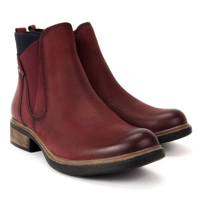 Ankle boots Tamaris 1/1-25317/29 529 BORDEAUX/NAVY