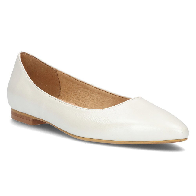 Leather ballerinas Alexio Giorgio 1000 pearl