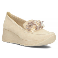 Leather shoes Filippo DP4563/23 BE beige