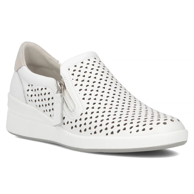 Leather shoes DP6210/24 WH white