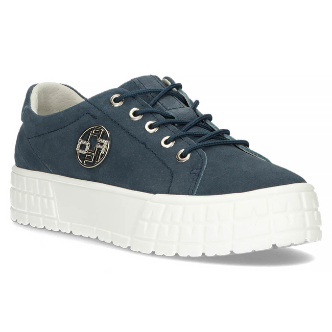 Leather shoes FILIPPO DP3528/22 NV navy