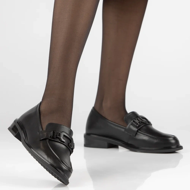 Leather lords Filippo DP6008/23 BK black