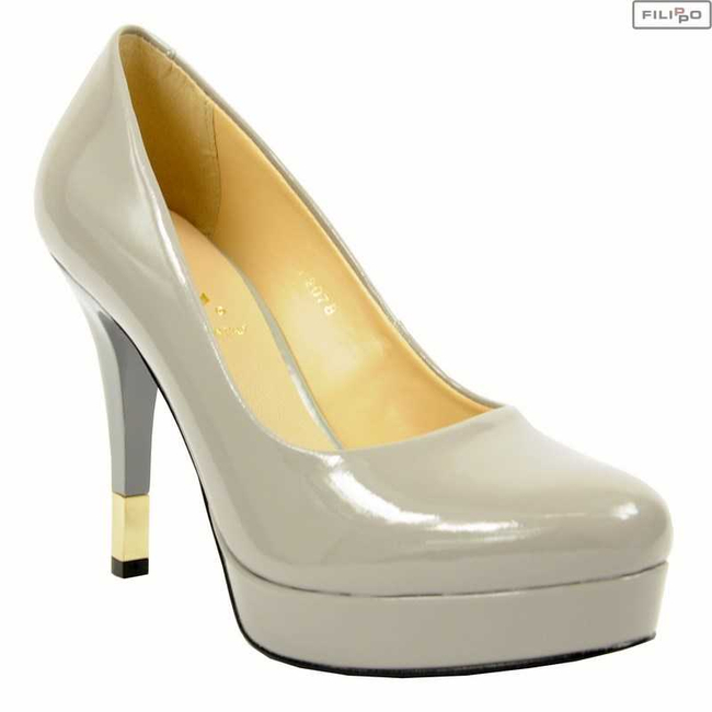 Pumps SALA 2078/530 grey lacquer 8022167