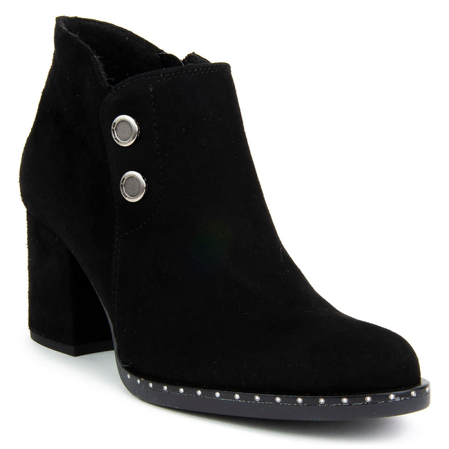 Ankle boots Adalbert F578 black suede