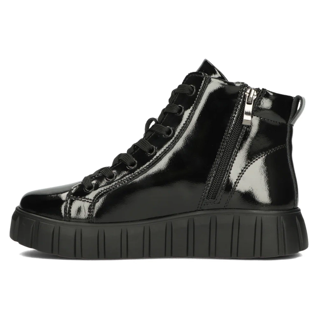 Leather boots Filippo DBT4146/24 BK black