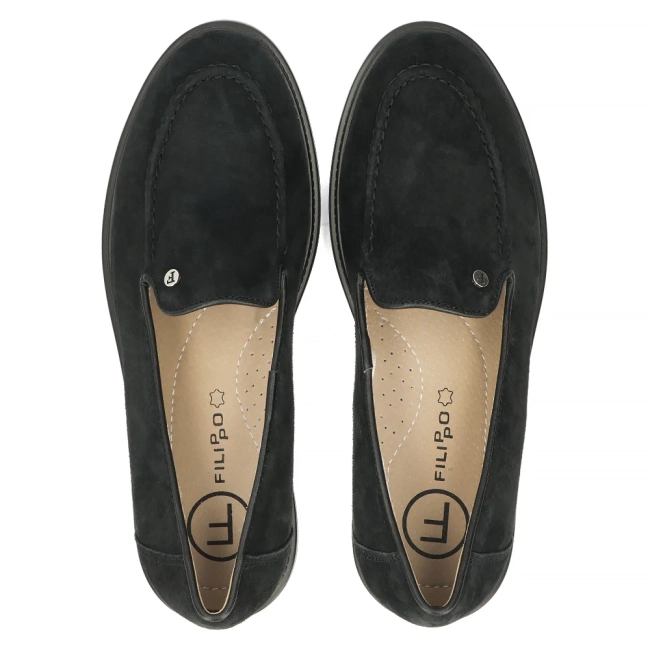 Leather lords Filippo DP6126/24 BK black