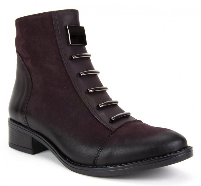 Ankle Boots Filippo 457s Plum Nubuck