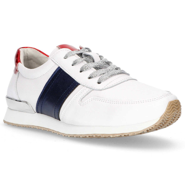 Leather shoes Filippo DP1265/20 WH NV white