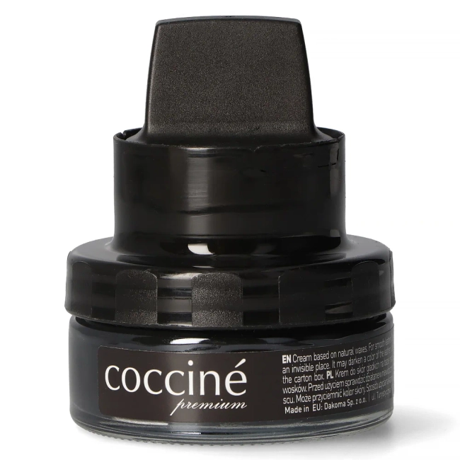 Coccine cream elegance shoe cream 50 ml black