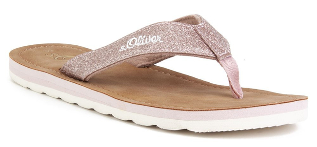 Flip-flops S.Oliver 5-27107-32 519 Rose Metallic