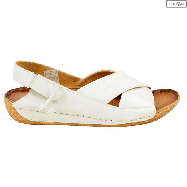 Sandals MACIEJKA 00994-11/00-6 white face 8021075