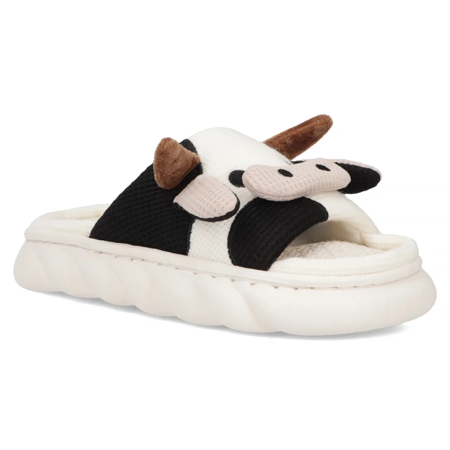 Slippers Filippo DK6682/24 WH BK white