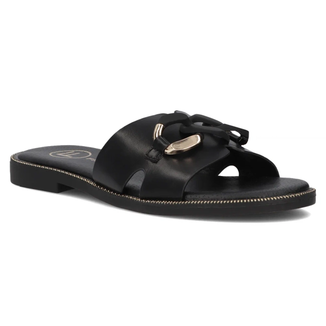 Slippers Filippo DK6218/24 BK black