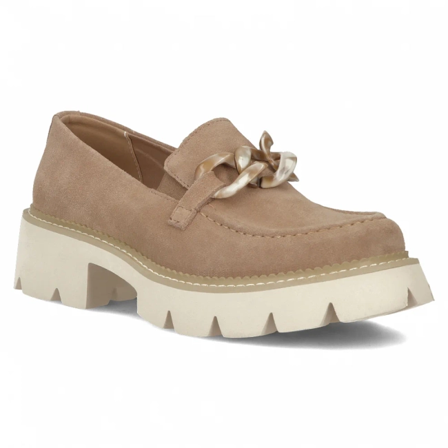 Leather shoes Filippo DP6091/24 BE beige