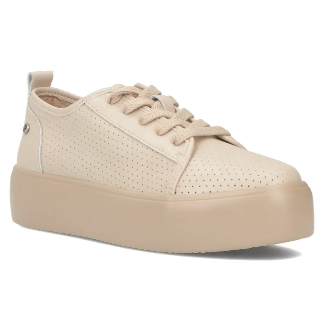 Leather shoes Filippo DP6116/24 BE beige