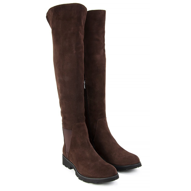 Boots FILIPPO 2079/A brown velor