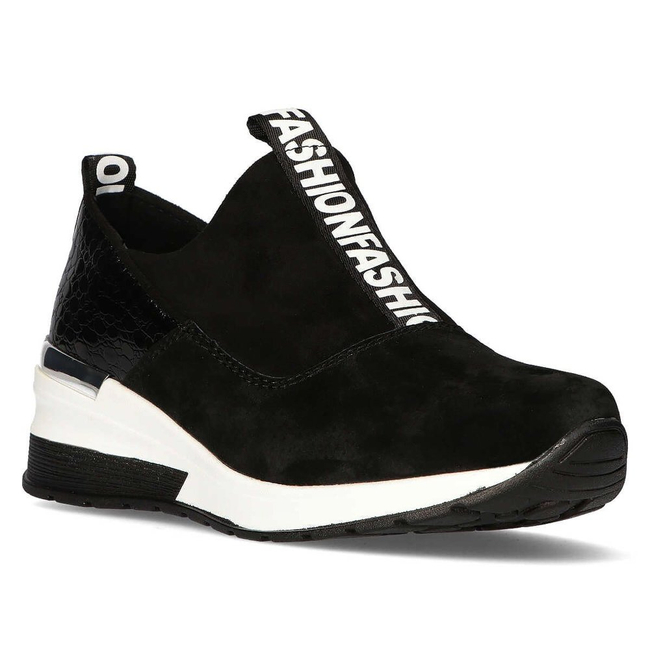 Leather Sneakers Filippo DP1689/20 Black