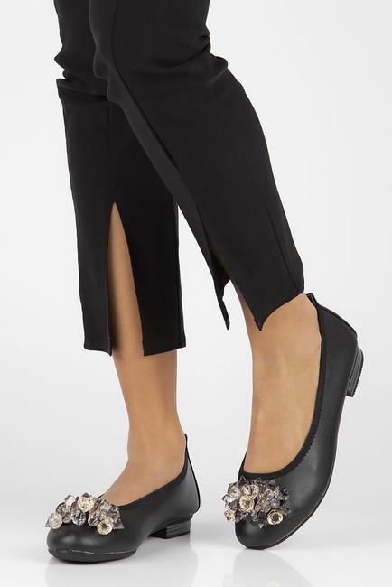 Leather shoes Filippo DP4527/23 BK black