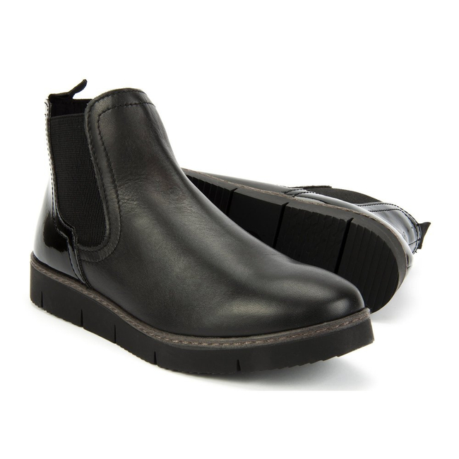 Ankle boots MARCO TOZZI 22-2546627 BLACK ANT 8024455