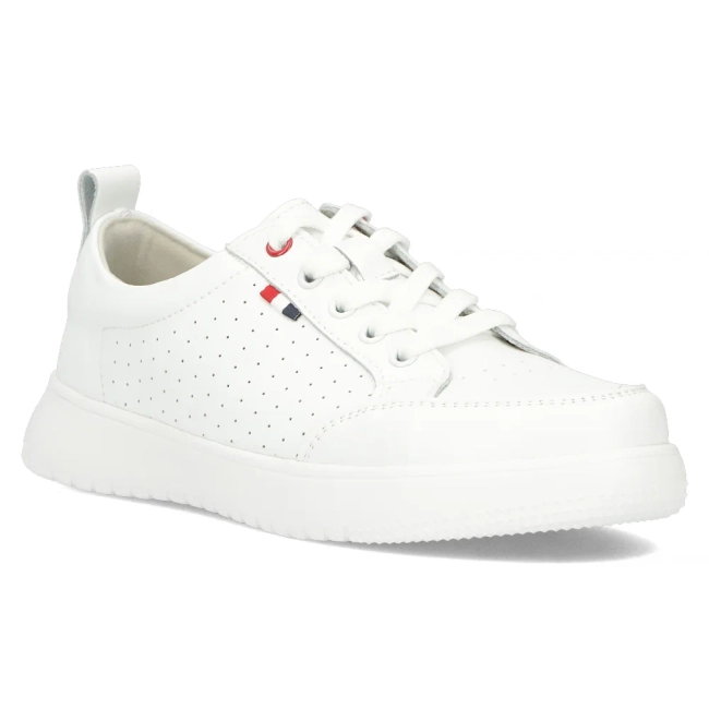 Leather shoes Filippo DP6127/24 WH white