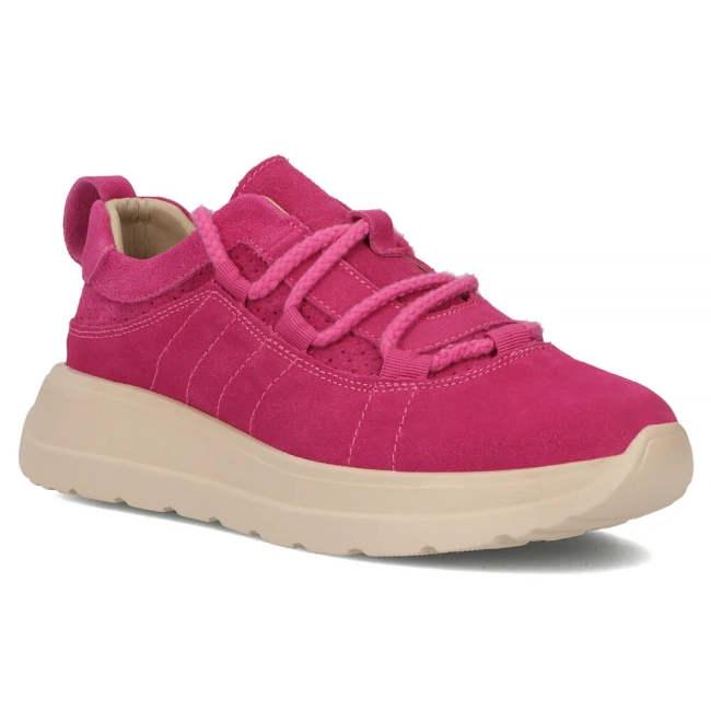 Leather sneakers Filippo DP6706/25 FH pink