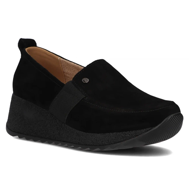 Leather shoes Filippo DP6139/24 BK black